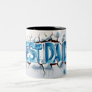 Best dad Two-Tone coffee mug