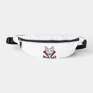 Best Dad Vampire Cat Vintage Engraving Design_1 Bum Bags