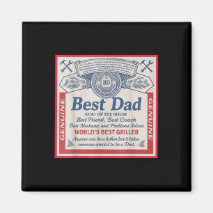 Best Dad Worlds Best Griller Father Day Magnet