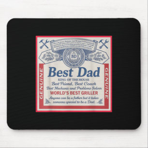 Best Dad Worlds Best Griller Father Day Mouse Pad