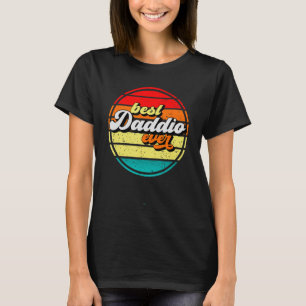 Best Daddio Ever Father Day Grandpa Retro Vintage T-Shirt