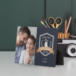 Best Daddy By Par | Golf Dad Photo Plaque<br><div class="desc">Celebrate a golf-loving dad this Father's Day with this awesome custom photo plaque. Design features a golf themed badge bearing the words "Best Daddy By Par" with green laurels and a golf bag,  alongside a photo. Personalise with names or a custom message.</div>