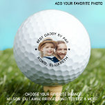Best DADDY By Par Personalised Photo Golf Balls<br><div class="desc">Best Daddy By Par ... Two of your favourite things , golf and your kids ! Now you can take them with you as you play 18 holes . Customise these golf balls with your childs favourite photo and name . Whether it's a birthday, fathers day or Christmas, these dad...</div>