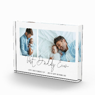  Best Daddy Ever 2 Photos Script 1st Fathers Day