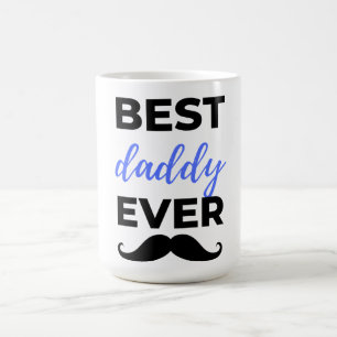 Best Daddy Ever Black Coffee Mug