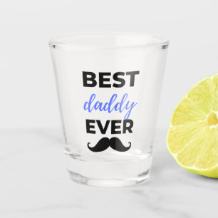 Best Daddy Ever Black Shot Glass