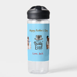 Best Daddy Ever - Custom Gift from Kids  Water Bottle