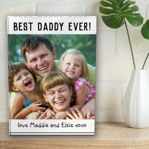 Best Daddy Ever Father's Day Photo Block