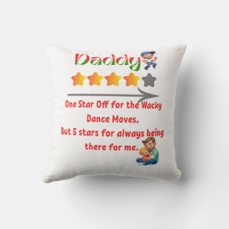  Best Daddy Ever – Funny Father’s Day Gift Cushion