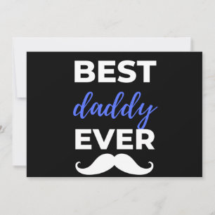Best Daddy Ever Holiday Card