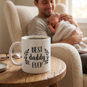 Best Daddy Ever Personalised Coffee Mug