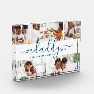 Best Daddy Ever  Photo Collage Father's Day Gift 