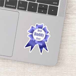 Best Daddy Ever winner award ribbon for Father