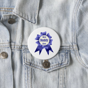Best Daddy Ever winner award ribbon for Father 7.5 Cm Round Badge