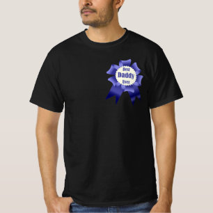 Best Daddy Ever winner award ribbon for Father T-Shirt