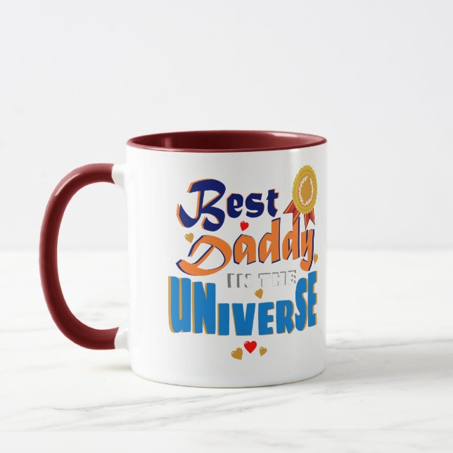 Best Daddy in the Universe Mug (Left)