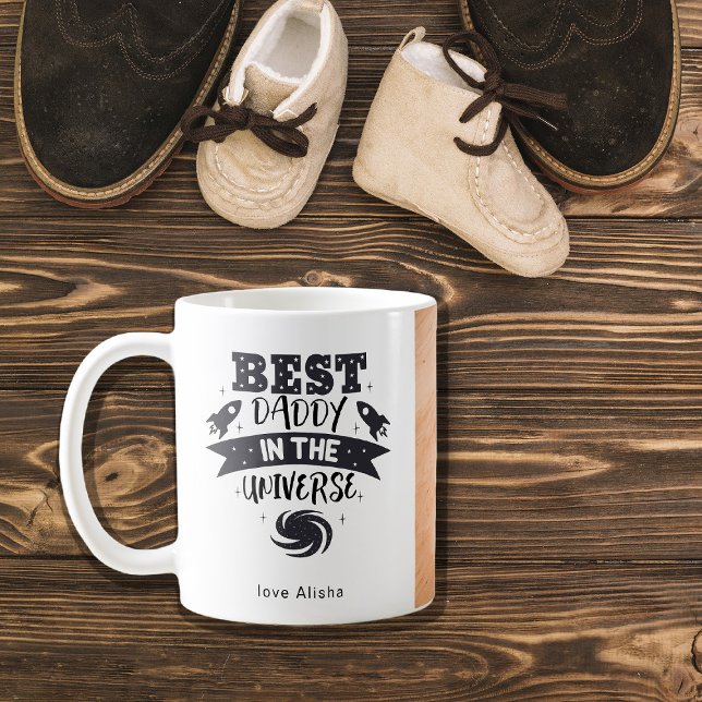Best Daddy in the Universe Personalised Photo Mug (Creator Uploaded)
