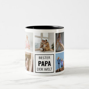 Best daddy of the world Two-Tone coffee mug
