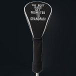 Best Dads Get Promoted Fathers Day Golf Head Cover<br><div class="desc">Fun design for Father's Day or pregnancy announcement.</div>