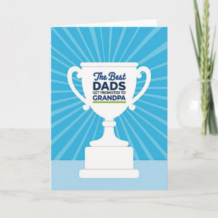 Best Dads Grandpa Award Card