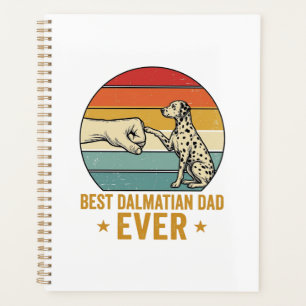 Best Dalmatian Dad Ever Vintage Fist Bump Shirt_1 Planner