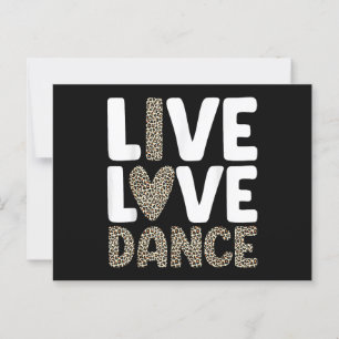 Best Dance Art For Men Women Girls Boys Dancing Da Postcard