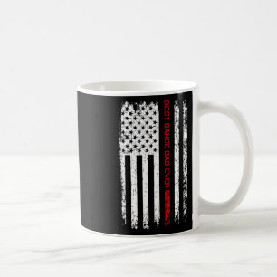 Best Dance Dad Ever American Flag Dancer Dad Fathe Coffee Mug