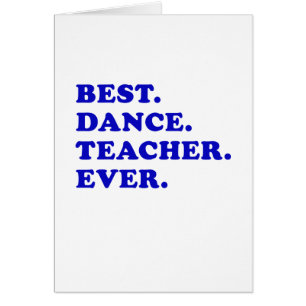 Best Dance Teacher Ever