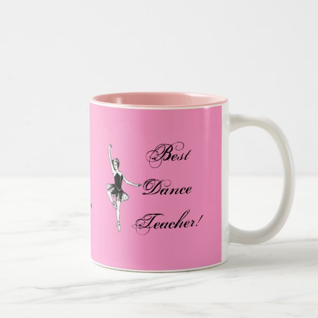Best Dance Teacher! - mug (Right)