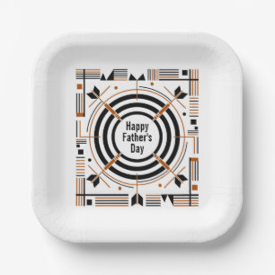 Best Dart Dad – Happy Father’s Day Paper Plate