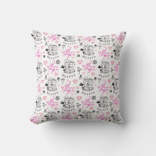 Best Daughter Birthday Custom Text Cushion