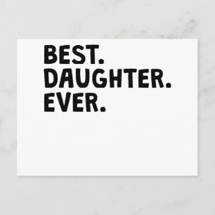 Best Daughter Ever Postcard