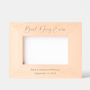 Best Day Ever 6x4 Customisable Photo Frame Picture
