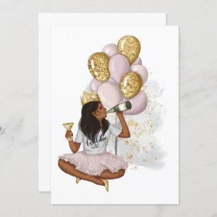 Best Day Ever Girl Birthday Invitation