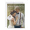 Best Day Ever Modern Wedding Photo Thank You Card