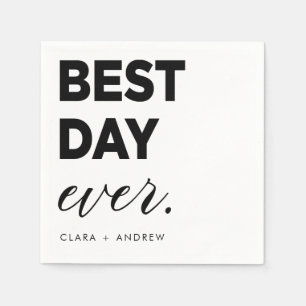 Best Day Ever Napkins