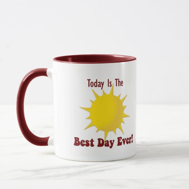 Best Day Ever ... Pas It On Mug (Left)