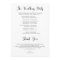 Best Day Ever Wedding Timeline Program
