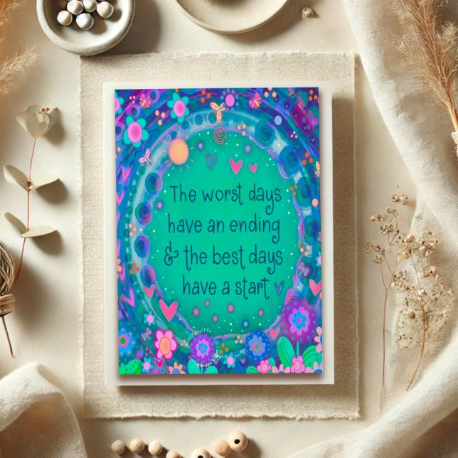 Best Days Have a Start Inspirivity Encouragement Card (Creator Uploaded)
