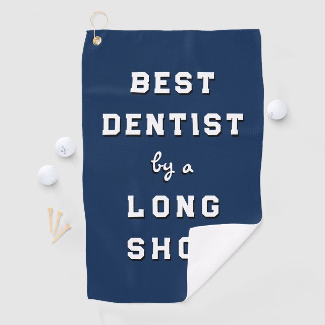 Best Dentist Gift Golf Towel (InSitu)