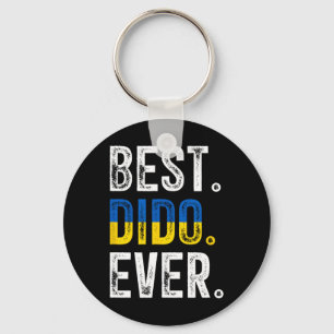 Best Dido Ever Ukrainian Grandfather Grandpa Ukrai Key Ring