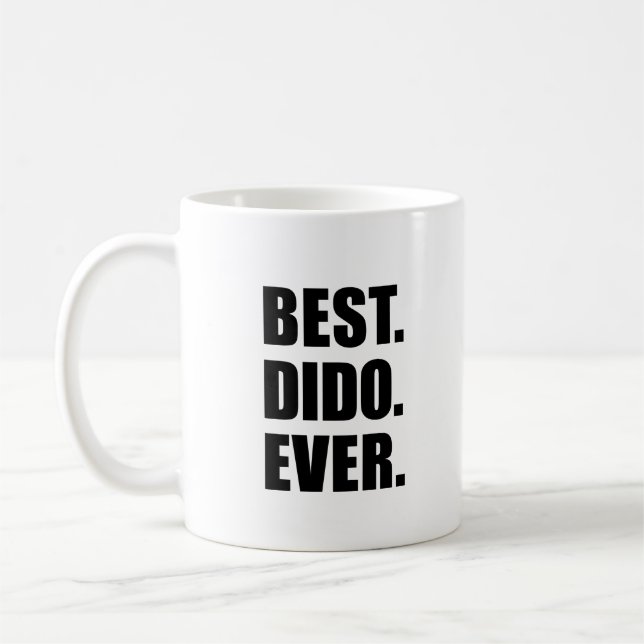 Best Dido Ever Ukrainian Grandfather Mug (Left)