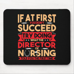Best Director Of Nursing Nurse Appreciation Gifts Mouse Pad