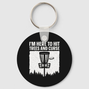 Best Disc Golf Art For Men Women Disc Golfer Disc Key Ring