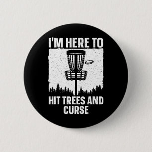 Best Disc Golf Art For Men Women Kids Disc Golfer 6 Cm Round Badge