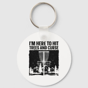 Best Disc Golf Art For Men Women Kids Disc Golfer Key Ring