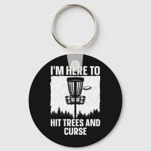 Best Disc Golf Art For Men Women Kids Disc Golfer Key Ring