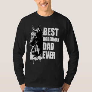Best Doberman Dad Mens Doberman Pinscher T-Shirt