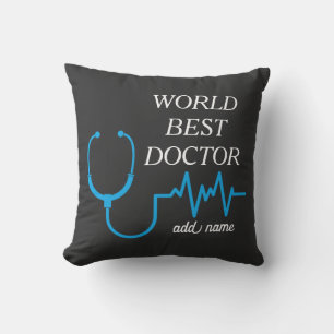 Best Doctor Ever Appreciation Personalised Gifts Cushion