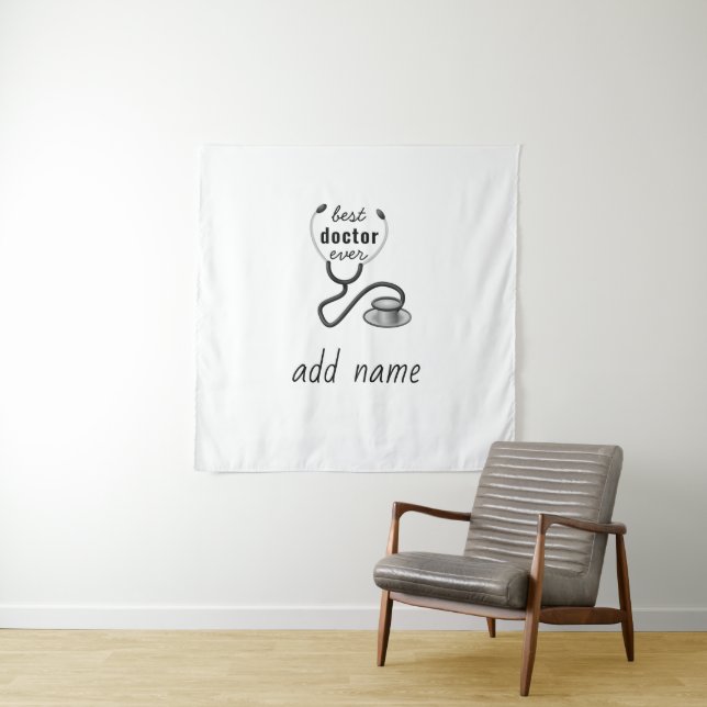 Best Doctor Ever Appreciation Thank You Doctor Tapestry (In Situ)